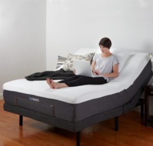 woman on bed